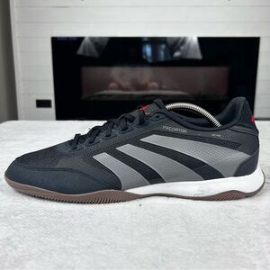 Adidas Predator League Indoor Soccer Cleats Men's Size 12 Stealth Victory Pack